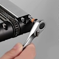 Miniatyrbillede 2 af 5: Multifunktionelt skraldenøglesæt - 33-i-1 sæt - 2-positions magnetisk skraldenøgle, sæt med 21 bits, 9 toppe og 2 adaptere - Præcisionsværktøj til DI