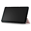 Pikkukuva 5 / 5: XYC Samsung Galaxy Tab A 10.1 (2019) SM-T510 Gylint Tab A 10.1 (2019) -kotelo, kolminkertainen telakka, ohut ja kevyt kotelo; SM-T515 Rose Gold