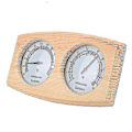 Miniatyrbillede 4 af 5: 2 I 1 Saunarum Træ Termometer Hygrometer Damp Temperatur Fugtighedsmåler -gt