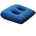 Miniatyrbilde 1 av 5: Memory Foam Sittebenspute med to hull for rumpe, korsrygg, hamstrings, hofter, Ischial Tuberosity Coccyx-pute for halebeinsmerter, Blå,-