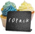 10-pack minikrita tavlor 10x7,5 cm för mat - buffé - bord - små
