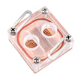 Miniatyrbild 5 av 5: CPU Vattenkylningsblock med Framhål, Akryl Transparent, Sydbrygga Nordbrygga Block för Co