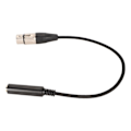 Pikkukuva 3 / 5: 6,5 mm 1/4 tuuman naaras XLR-naaras -adapterikaapeli Balansoitu mikrofonikaapeli Neljännestuumainen TS - XLR 3-nastainen liitäntäkaapeli 30 cm