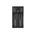 Miniatyrbild 3 av 5: 1 st 2-spårs Li-Ion batteriladdare + 6 st 3,7V 18650 9800MAh batteri för uppladdningsbart batteri 18650