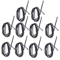 10 st NTC Termistor Sensor PVC Epoxiharts NTC Temperaturprob för Hushållsapparater Hög Noggrannhet 1m 50K B3950