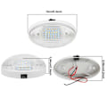 Miniatyrbillede 3 af 5: 12V 400lm LED Loftlampe Høj Lysstyrke Indvendig Lampe til Bil RV Yacht Båd Trailer