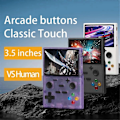 Pikkukuva 2 / 5: XGB35 Kannettava pelikonsoli 10000+ peliä 3,5 tuuman näyttö Linux tukee kahden pelaajan arcade-pelikonsolia PS1 A:lle