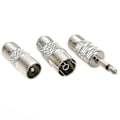 Miniatyrbilde 4 av 5: FM Radio Antenne 75 Ohm F Type Hannplugg - Teleskopisk Design