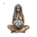 Miniatyrbilde 2 av 2: 1/2 stk. Moder Jord Kunststatue Polyresin Figur Moder Jord Statue 15cm