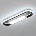 Modern LED Taklampa, 24W 1800lm Rektangulär, Kallt Vit Ljus 6000k Akryl [Energiklass E]