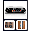 Miniatyrbillede 5 af 5: Mini Digital Power Audio Bilforstærker Blåt Lys Stereo Audio Forstærker til Hjemmebiograf Klub Musik