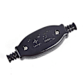 Miniatyrbillede 4 af 5: Vandtæt In Line Switch Cord Switch Ip65 Rund Ledning Kontakt Dobbelt Afbryder