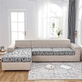Miniatyrbild 5 av 5: Stretch Överdrag för Soffa med Elastiskt Band, Sittdynor för Husvagn