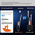 Miniatyrbilde 4 av 5: Oppgradering for Anycubic Kobra 2 Hotend Kit, Termistor Varmeelement 0.4mm Print Hot End for Kobra 2