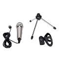 Miniatyrbilde 1 av 5: Mini Kondensatormikrofonsett Studioopptak USB-mikrofon for Livestreaming