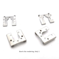 Miniatyrbillede 4 af 5: 2 stk. Top Cover Hot Shoe Jernplade til 5D 7D 60D 70D 40D 50D 5D3 5DIII 6D Kameradele
