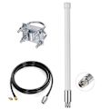 Pikkukuva 1 / 5: Sääsuojattu 868MHz LoRa Gateway 8DBi Antenni 858MHz-878MHz Omni-suuntainen Lasikuitui LoRaWan An