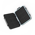 Miniatyrbillede 4 af 5: Memory Card Case Professionel Multi Card Slot Vandtæt Anti Drop SD Hukommelseskort Opbevaringsboks Case Holder PHCD 3 (12SD 12TF)
