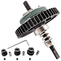Miniatyrbilde 1 av 5: 6878 Slurekoblingsenhet med 32 Pitch 15T/17T/19T Pinjongdrevsett for Traxxas Slash 4X4/ Stampede 4X4/Rustler 4X4