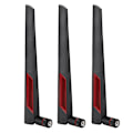 Miniatyrbillede 1 af 5: Høj Gain Dual Band SMA Router Antenne til ASUS AC68U / AC88U / AC66U - 3 STK