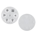 Miniatyrbillede 1 af 4: Store DND Terninger Harpiksforme til DIY Terninger Fremstilling 7 Hulrum Polyhedrisk Silikonform med Stereoskopisk Design Epoxy Harpiksforme til Bordspil Cr