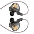Trådbundna hörlurar In-Ear med brusisolering och djup bas