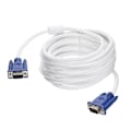 Miniatyrbild 1 av 4: VGA till VGA-kabel, 10M/33ft Hane till Hane VGA 3+4 Videokabel för Dator