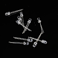 Miniatyrbilde 5 av 5: 10 stk 5mm IR LED infrarød lysdiode.