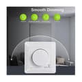 LED-dimmer, infälld dimmer för dimbara LED och halogen, 5-300 W dimmer LED, Ph-9192339839237
