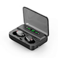 Miniatyrbillede 1 af 4: F9 Bluetooth-headset trådløs mini-knap TWS bærbar in-ear Bluetooth 5.0 sports stereo
