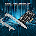 Pikkukuva 2 / 5: PCIE-M2-sovitin PCI Express 3.0 X1 NVME SSD M2 PCIE -korotussovitin, tukee 2230 2242 2260 228