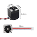 Miniatyrbillede 4 af 5: Ekstruder Motor 28 Stepper Motor til A1/A1 Mini 3D Printer med Motorkabel 3D Printer Dele