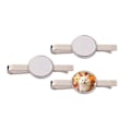 Pikkukuva 2 / 4: Sublimaatiopainatukseen sopivat solmiopidikeaihio miehille, metalliset solmiopidikkeet, lämmönsiirto DIY-solmioneulat, puristuspidike häihin, syntymäpäivään, yritystilaisuuksiin