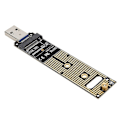 Pikkukuva 4 / 4: JMS583 M.2 NVME - USB3.0 Mobiili Riser-kortti PCI E (KEY M) M.2 NVME SSD Laajennuskortille YEMMA