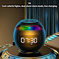 Miniatyrbild 4 av 5: Trådlös Bluetooth-högtalare Hög volym Hög ljudkvalitet Mini Väckarklocka Student Uppladdningsbar Liten Högtalare Smart Subwoofer