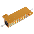 Miniatyrbillede 4 af 5: 2 stk. Elektroniske Aluminiumskalmodstande 5% 8 Ohm 50W