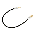 Miniatyrbillede 5 af 5: 3,5 mm han til Mini XLR 3-pin kabel Professionel forgyldt 3,5 mm til Mini XLR adapter til mikrofonmixer kamera