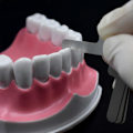 Miniatyrbilde 2 av 5: Oral Interproksimal Reduksjonsmåler Linjal Tann for Spalte Måling Frem- og tilbakegående IPR System Rustfritt Stål Kjeveortopedisk Instrument Banmo