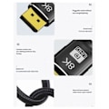 Miniatyrbillede 4 af 5: Mini DP til DP 1.4 Adapterkabel 8K Video Datakabler til Skærm 1 Meter