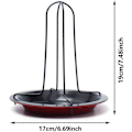 Miniatyrbillede 2 af 5: Vertikal Kyllingeholder Rustfrit Stål Non-stick Kyllingeholder Kyllingesteg
