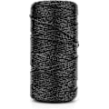 Miniatyrbillede 1 af 4: Sort Nylon Snor (2mm, 130m) - Vejrbestandig, Rivfast Snor Til Havearbejde, Håndværk
