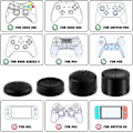 Miniatyrbilde 4 av 5: 8 stk. Tommelgrephetter for Playstation Portal, Silikon Joystick-deksler Kontroller