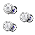 Pikkukuva 2 / 5: 3 kpl Vaihtoterät Philips Norelco Hq8 Pt860 Pt870 At890 Hq7760 Hq8875 Hq7320 Hq7890 Partakoneelle