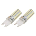 Miniatyrbillede 2 af 5: 2 stk. Dæmpbare G9 LED-pærer 6000K Hvidt Lys til Loftslampe 110V