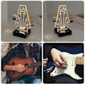 Miniatyrbild 4 av 5: Gitarrplektrumställ Bas för Plektrum