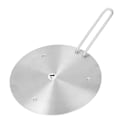 Miniatyrbilde 4 av 5: Varmespreder i rustfritt stål induksjonskomfyr diffuserplate med håndtak for kjøkken 19,5 cm/7,68 tommer