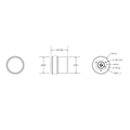 Miniatyrbilde 4 av 5: GNSS Aktiv Helix Antenne RTK HA-901A GPS GLONASS for UM980 UM982 UM960 UM981 ZED-F9P