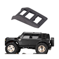 Pikkukuva 3 / 5: Nylon-portaikko Musta Sivukiipeilytikkaat Koriste TRX4M 1/18 RC Crawler Autolle Parannus Osia A