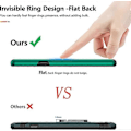 Miniatyrbillede 4 af 5: Til LG Stylo 6 Telefon Cover Usynlig Stativ, Slank Silikon Telefon Cover Stødsikker Beskyttende Cover Telefon Cover med Beslag Bilmontering Ring til Kvinder Mænd, 6