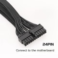Miniatyrbilde 5 av 5: 18+10-pin til 24-pin ATX strømforsyningskabel, modulært PSU-strømkabel for Rmx-serien RM1000x/rm850x/r